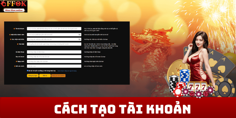 Cách Tạo Tài Khoản